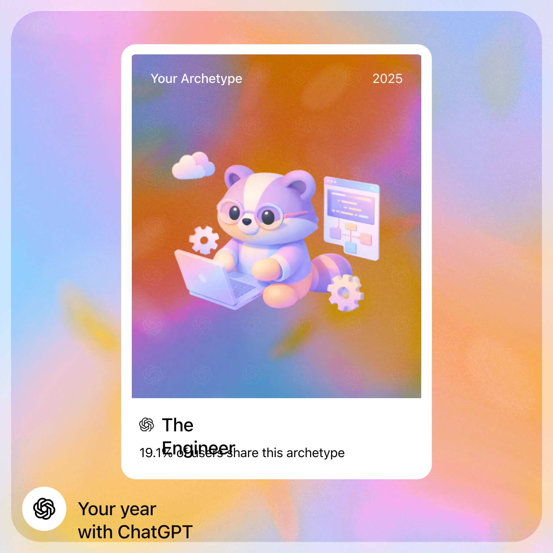 The Engineer archetype - 19.1% of users